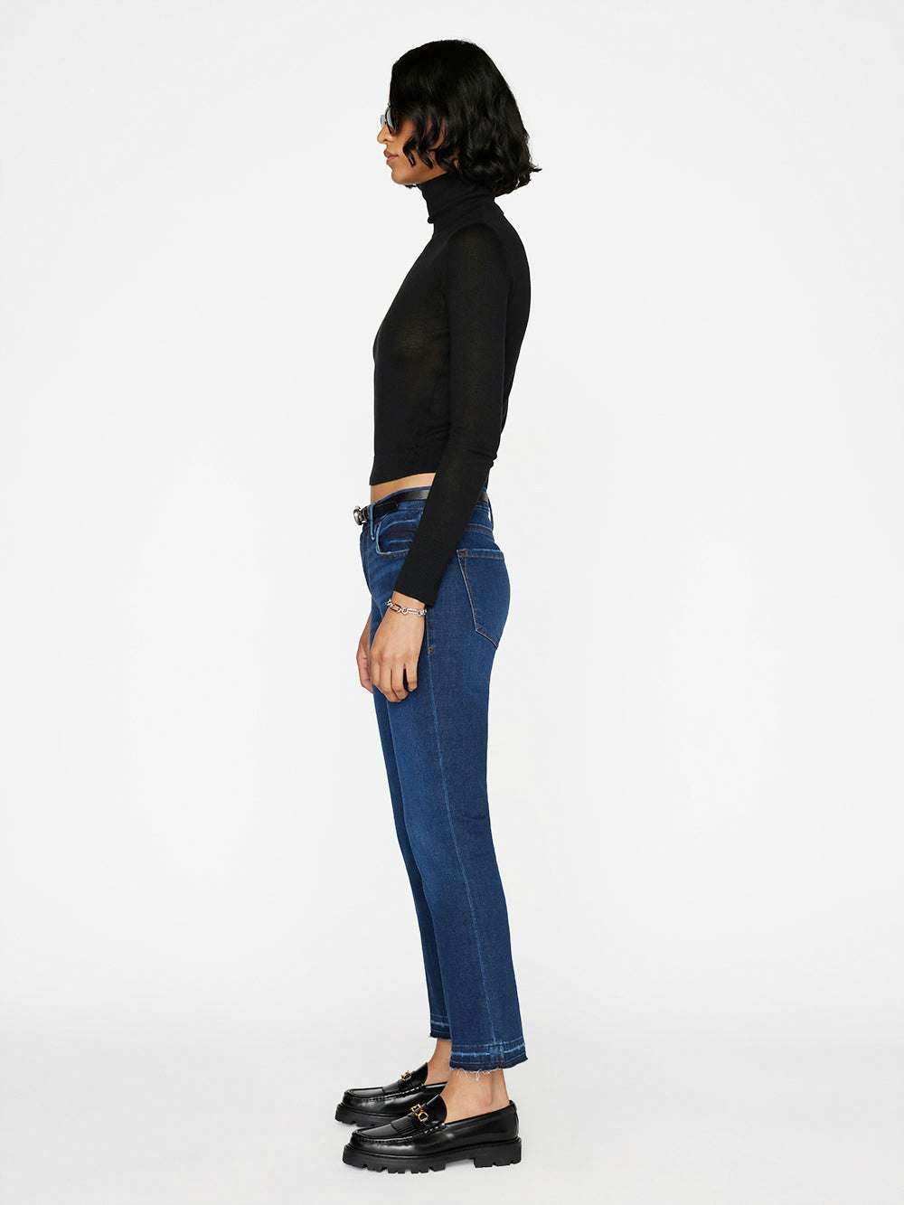 jeans side view